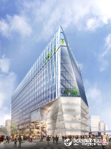 롯데면세점 긴자점 조감도.<사진=롯데면세점 제공>