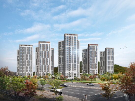 e편한세상 영종하늘도시 투시도.(사진=대림산업)