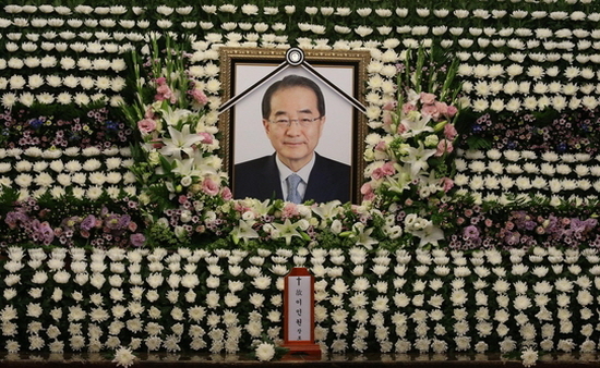 27일 고 이인원 롯데그룹 정책본부장(부회장) 정례식장.(사진=유명환 기자)