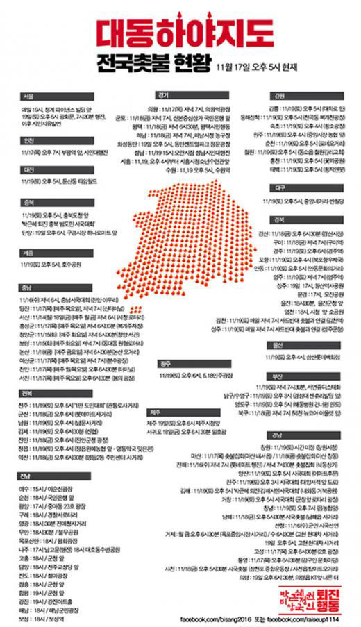 박근혜 정권 퇴진 비상국민행동 페이스북