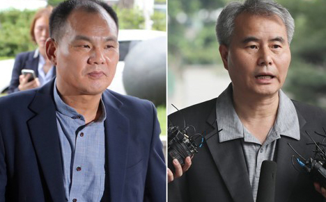 문재인 대통령 아들 준용씨에 대한 '취업특혜 의혹 제보조작' 사건을 수사해온 검찰이 31일 대선기간 동안 국민의당 공명선거추진단 수석부단장이었던 김성호 전 의원(왼쪽)과 부단장 이었던 김인원 변호사를 불구속 기소했다 / ⓒ연합뉴스