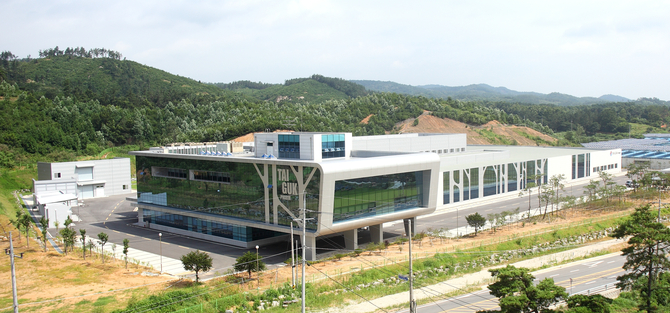 (태극제약 부여공장=LG생활건강 제공)