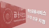금융위, 고가 해외주식 소수점거래 등 혁신금융서비스 31건 신규 지정