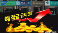 기준금리 인상에 은행들 줄줄이 예적금 금리 올려 화답