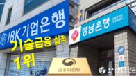 기업은행-경남은행, 올 상반기 은행권 기술금융 실적 1위 차지