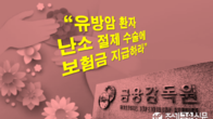 금감원, 유방암 환자 난소 절제 수술에 보험금 지급 결정