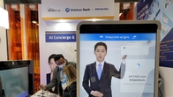 신한은행, 디지털금융 앞당긴다…CES서 미래형 AI뱅커 선보여
