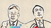 [대선D-68] 다자대결서 李 35.7% 윤 25.2%…安 9% 두자릿수 턱밑