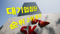 '만년 3위' SK, 절치부심 끝 현대차 제치고 대기업집단 2위에 올라