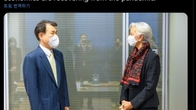 정은보 금감원장, 라가르드 ECB 총재와 글로벌 긴축 대응방안 논의