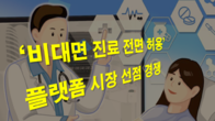 '위기는 기회다' 비대면진료 전면 허용 대비 플랫폼시장 경쟁 치열