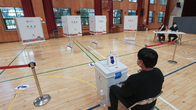 [속보] 6.1 지방선거 투표율 오후 6시 50.0%…6시30분 확진자 투표시작