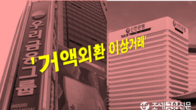 시중은행 '거액외환 이상거래 발견'…금감원, 모든 은행에 점검지시