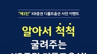 KB증권, 퇴직연금 디폴트옵션 사전 이벤트 실시