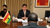 [포토뉴스] 지구촌으로 퍼지는 한국형 유니패스 ...관세청장-가나 통상장관 면담