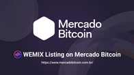 위믹스, 브라질 최대 거래소 ‘메르카도 비트코인’ 상장