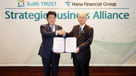 하나금융, 日 스미트러스트와 MOU...