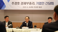 추경호 부총리, 대기업 사장단 만나 “기업하기 좋은환경 조성 총력”