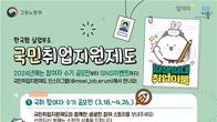 노동부, 취업취약계층 위한 '국민취업지원제도' 집중 홍보