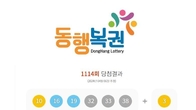 1114회 로또 1등 '10, 16, 19, 32, 33, 38'...2등 보너스번호 '3'
