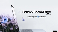 삼성전자, 하이브리드 AI 적용 '갤럭시 북4 엣지' 공개