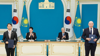 한·카자흐스탄, 핵심광물·에너지 협력…민간 24건의 MOU 체결