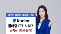 삼성운용, KODEX 월배당형 ETF 시리즈 13종 순자산 1조원 돌파