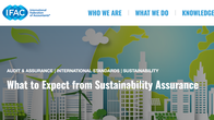 국제회계사연맹, 지속가능성 인증 관련 간행물 발간