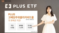 한화운용, 'PLUS고배당주위클리커버드콜' ETF 첫 분배금 지급