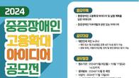 중증 장애인 고용 확대를 위한 아이디어 공모전 개최...내달 11일까지