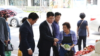 [포토뉴스] 박광종 광주국세청장, '광주 양동시장' 찾아 내수 활성화 지원