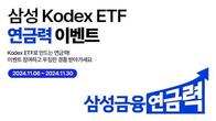 삼성자산운용, 'KODEX 연금력' 이벤트 3종 진행