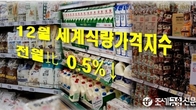 작년 12월 세계식량가격 전월比 0.5%↓…3개월 연속 상승 뒤 하락세