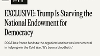 [단독] 일론 머스크, NED 예산도 끊는다