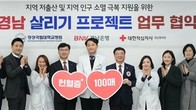 BNK경남은행 '우리 경남 살리기' 업무협약…저출산·인구소멸 대응
