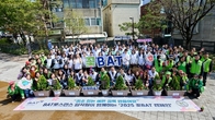 BAT로스만스, 130개 화분으로 골목길 수놓은 ‘꽃BAT’ 캠페인