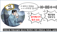 대구국세청, '세무서 민원봉사실 직원 사칭' 전화 문자 주의