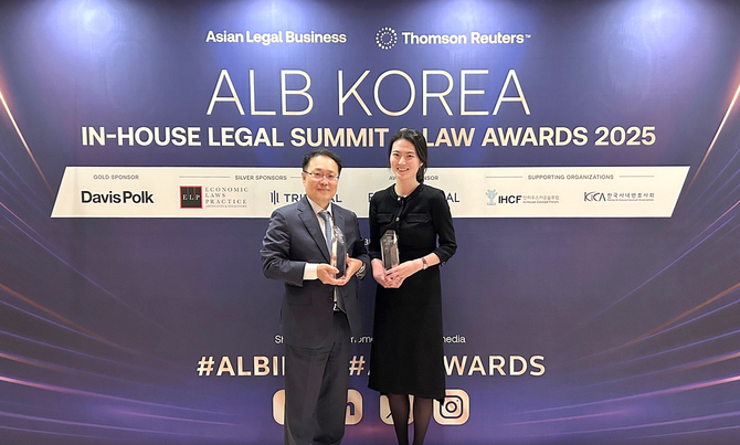 법무법인 화우, ALB 한국법률대상‘올해의 IP 변호사’, ‘올해의 젊은 변호사’ 상 수상