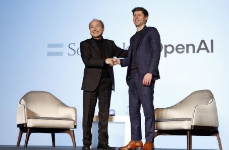 "소프트뱅크, 오픈AI에 400억 달러 투자 완료"…10% 지분 확보